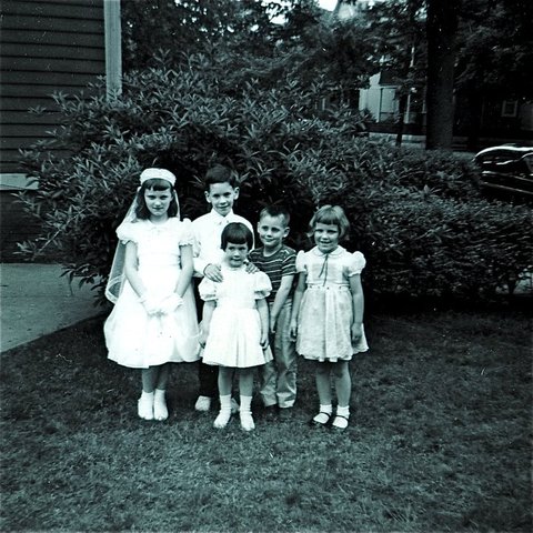 First Holy Communion, 4 June 1959.jpg